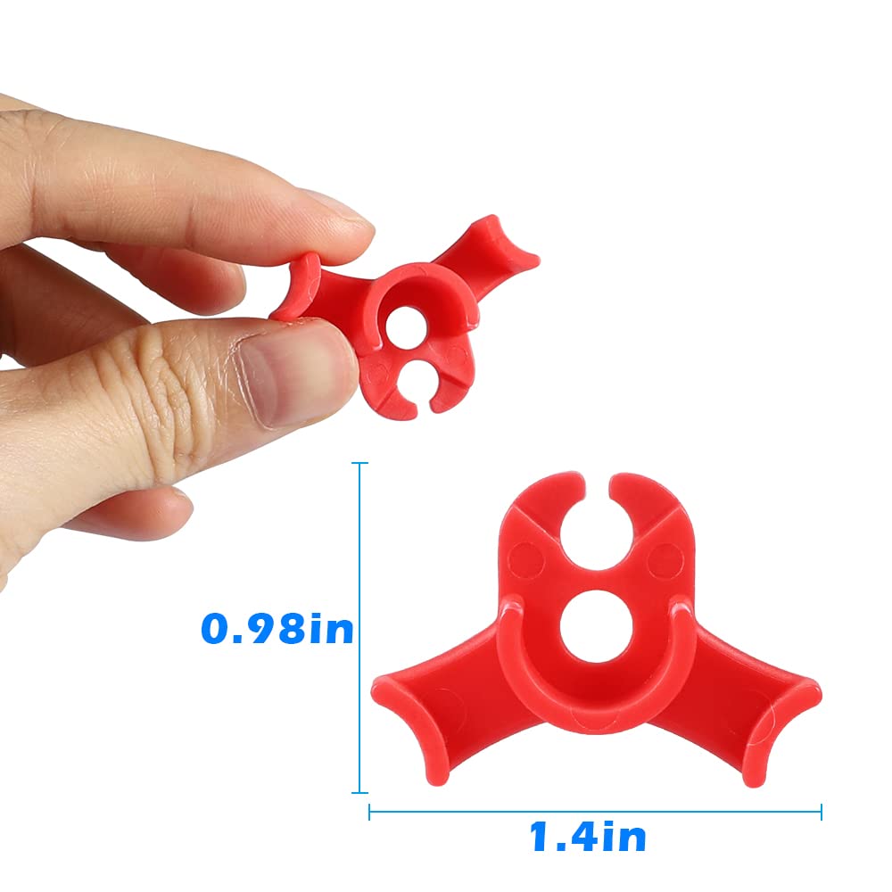 30 Pack Plant Bender Angle Adjustable Plant Training Clips Low Stress Training Clips 90 Degrees Plant Stem — view 2