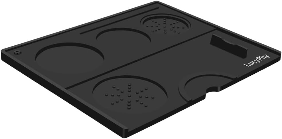 Espresso Tamping Mat Anti-Slip Coffee Tamp Mat Coffee Tamper Pad Espresso Accessory Tamp Station for Barista Tool for Home Kitchen Bar Coffee Shop — LucyPhy